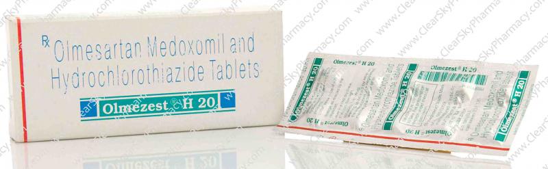 Generic Benicar HCT | Olmezest-H 20 mg & 40 mg | Olmesartan Medoxomil