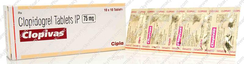 Clopivas 75 mg omeprazole