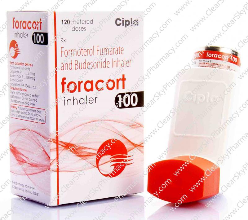 Generic Symbicort Foracort 100, 200 & 400 Inhaler Side Effects 