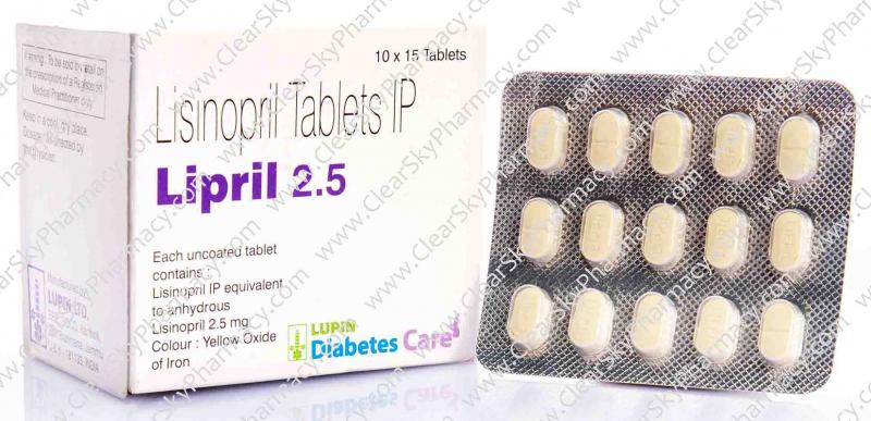 Zestril 5mg tablets