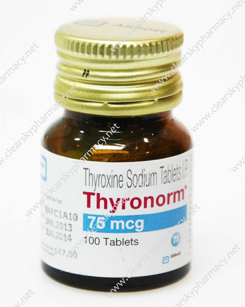 Thyronorm Dosage Chart