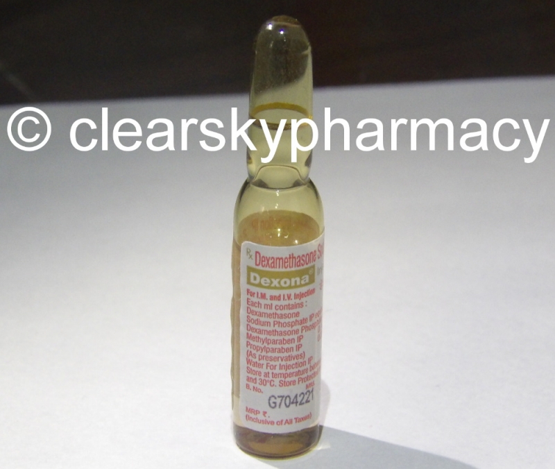 Dexamethasone Sodium Phosphate Injection Dexona 4 Mg Injection Side Effects Buy Online