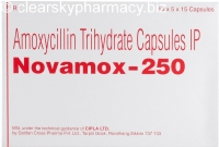  Generic Amoxicillin (Novamox by Cipla) 