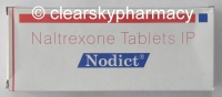  Naltrexone Tablets (Nodict by Sun Pharma) 