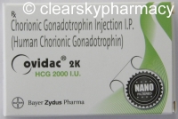  Ovidac (Human Chorionic Gonadotropin Injection) 