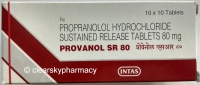  Generic Propranolol Hydrochloride Tablets 