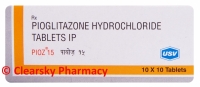  Generic Pioglitazone Tablets 