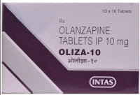  Generic Zyprexa (Oliza by Intas) 